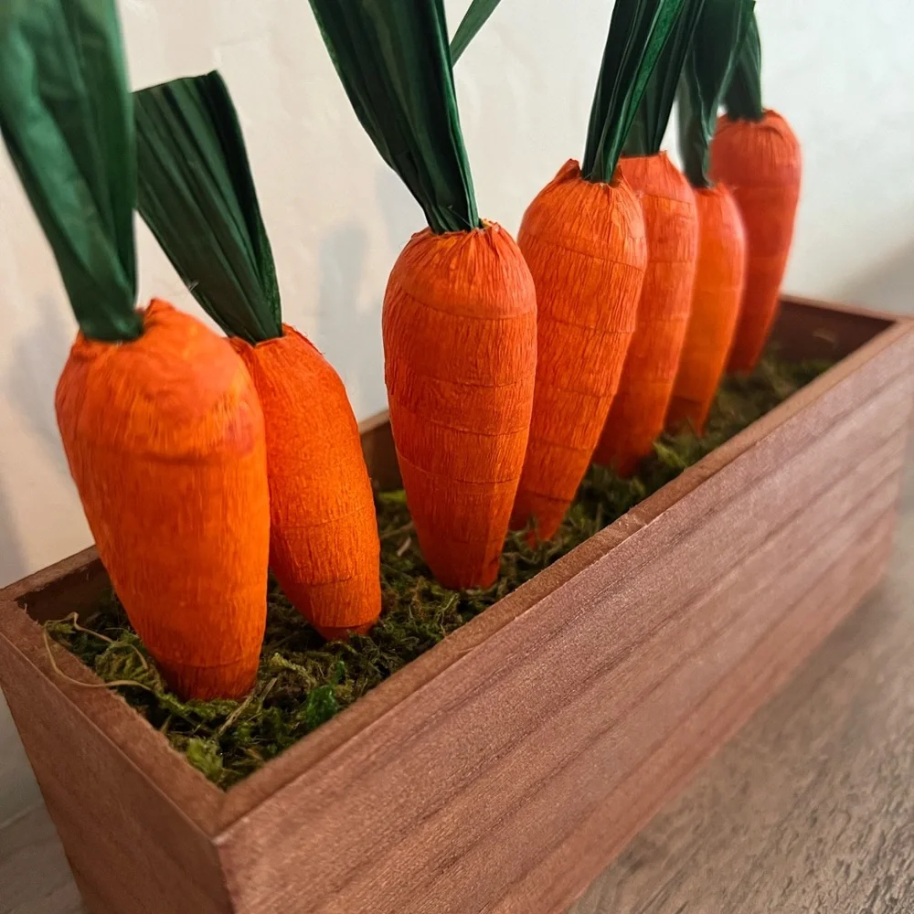 Target Bullseyes Playground Potted Carrots Easter Spring Decor